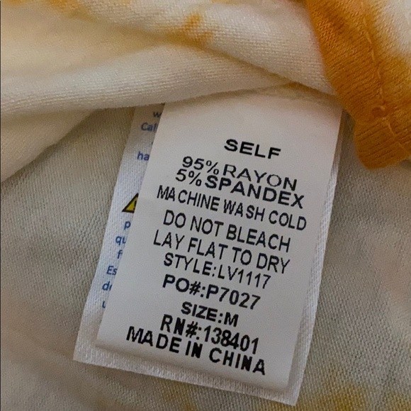 TIE DYE TOP - Picture 4 of 4